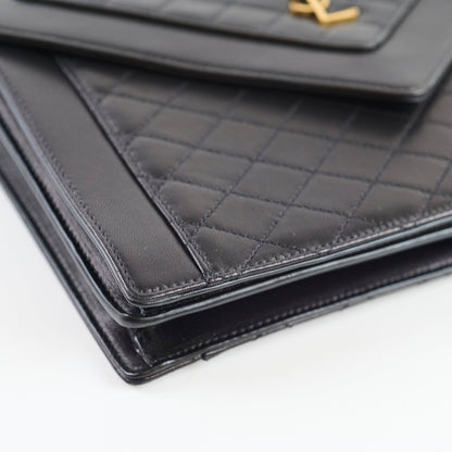 Saint Laurent Gaby Envelope Satchel Black - photo 11