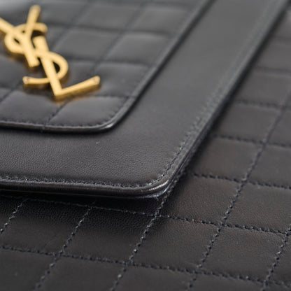 Saint Laurent Gaby Envelope Satchel Black - photo 5