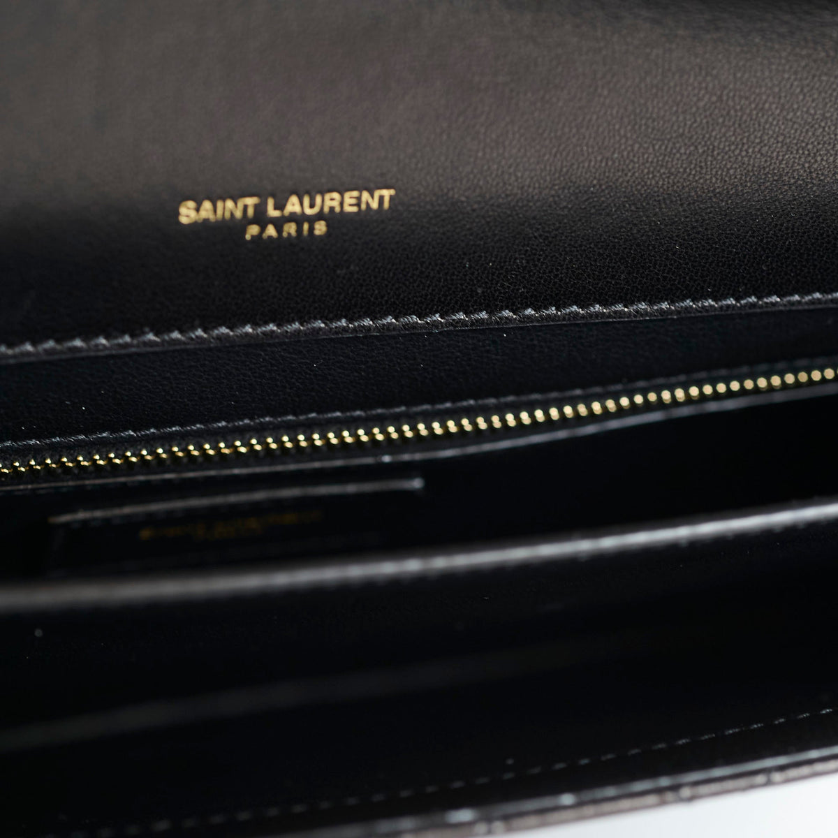 Saint Laurent Gaby Envelope Satchel Black - photo 9