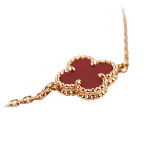 Van Cleef & Arpels Sweet Alhambra Carnelian Bracelet - photo 1