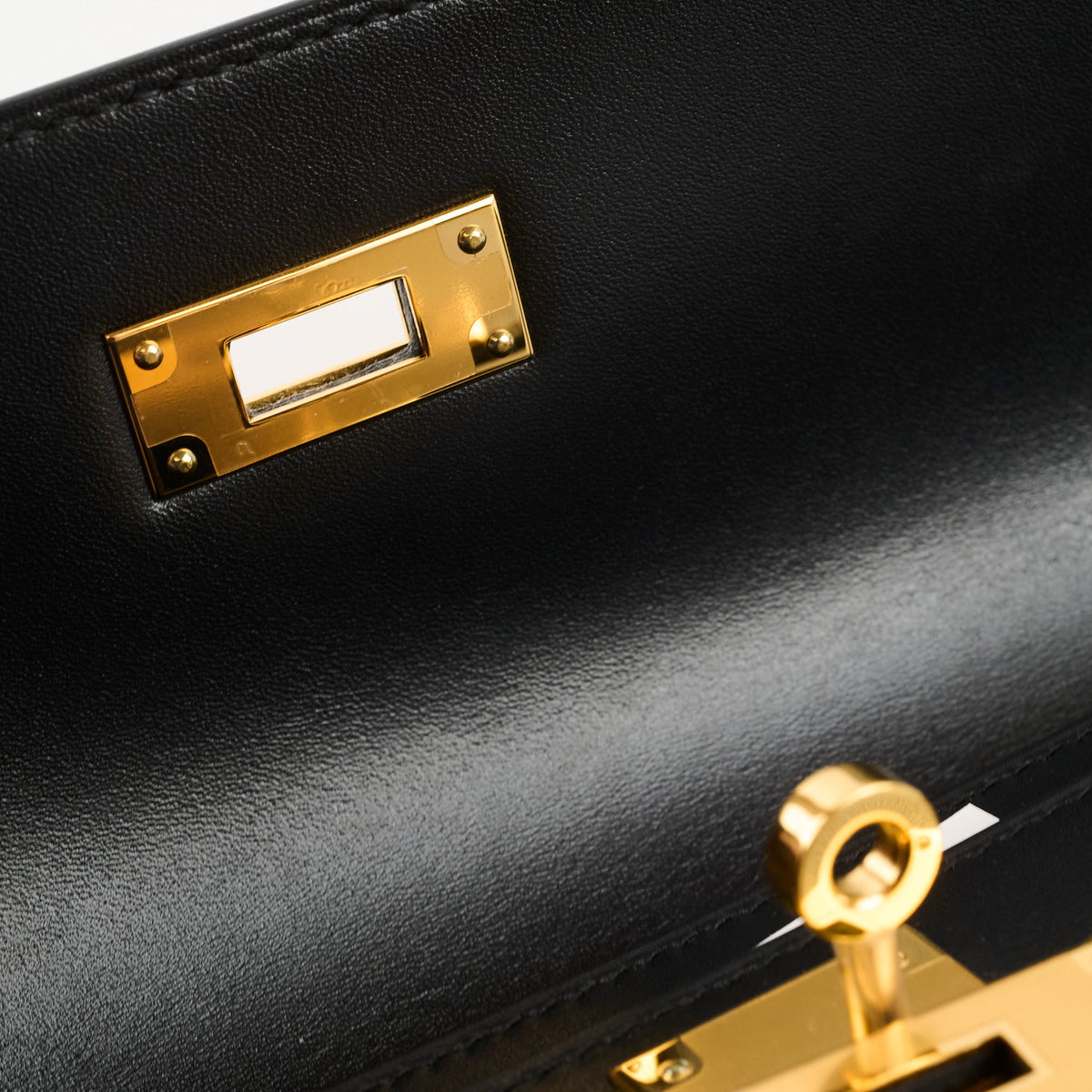 Hermes Kelly Depeches 25 Tadelakt Noir Black(U Stamp) - photo 5