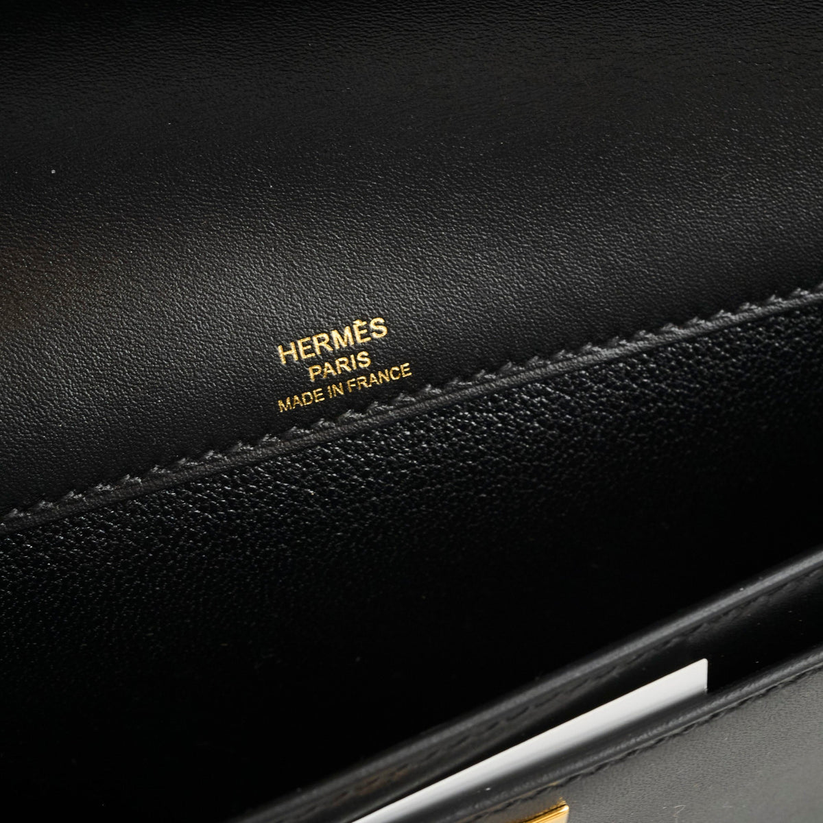 Hermes Kelly Depeches 25 Tadelakt Noir Black(U Stamp) - photo 8