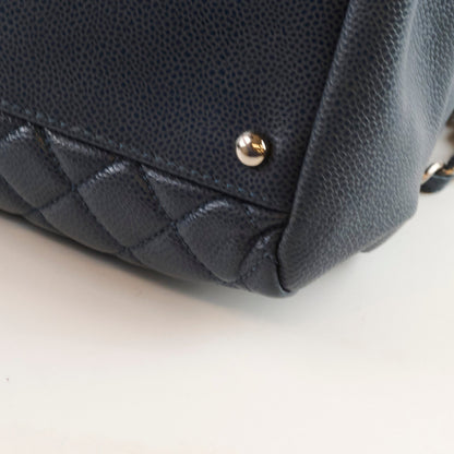 Chanel Mademoiselle Bowling Bag Blue - photo 10