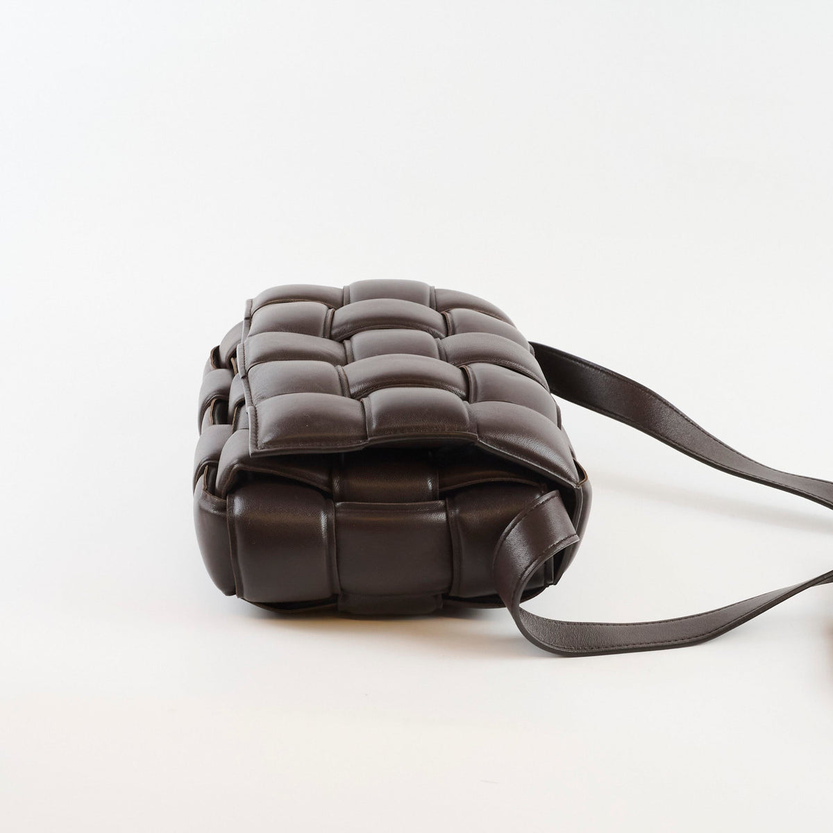 Bottega Veneta Padded Casette Shoulder Bag Brown - photo 3
