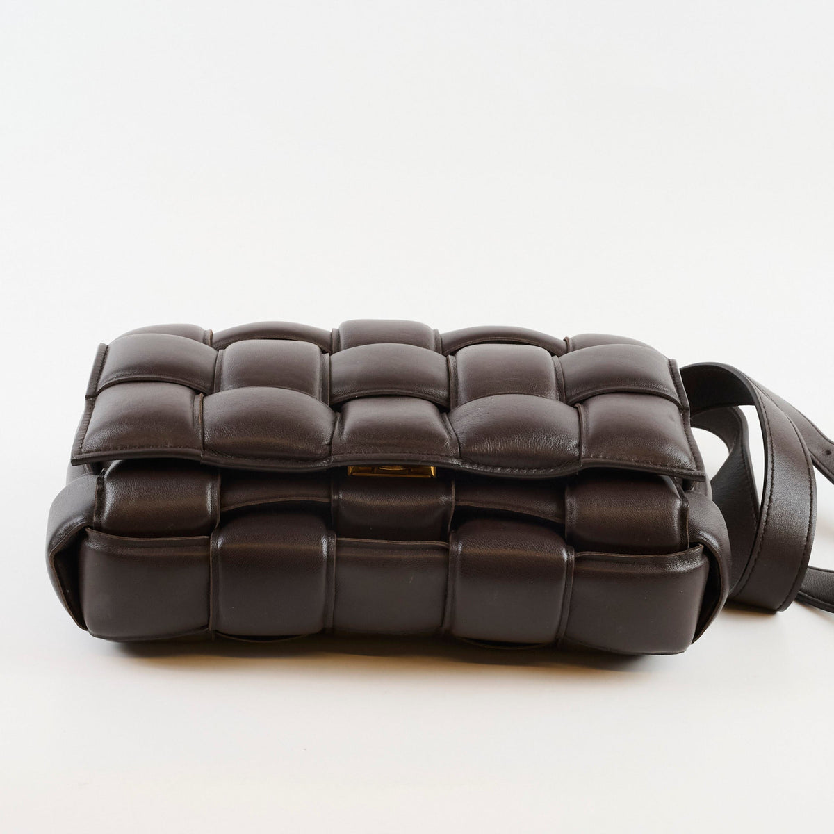 Bottega Veneta Padded Casette Shoulder Bag Brown - photo 4