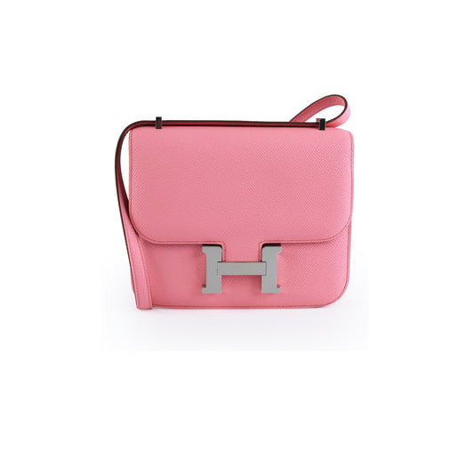 Hermes Constance 18 Rose Confetti Epsom Y Stamp (2020) - photo 1