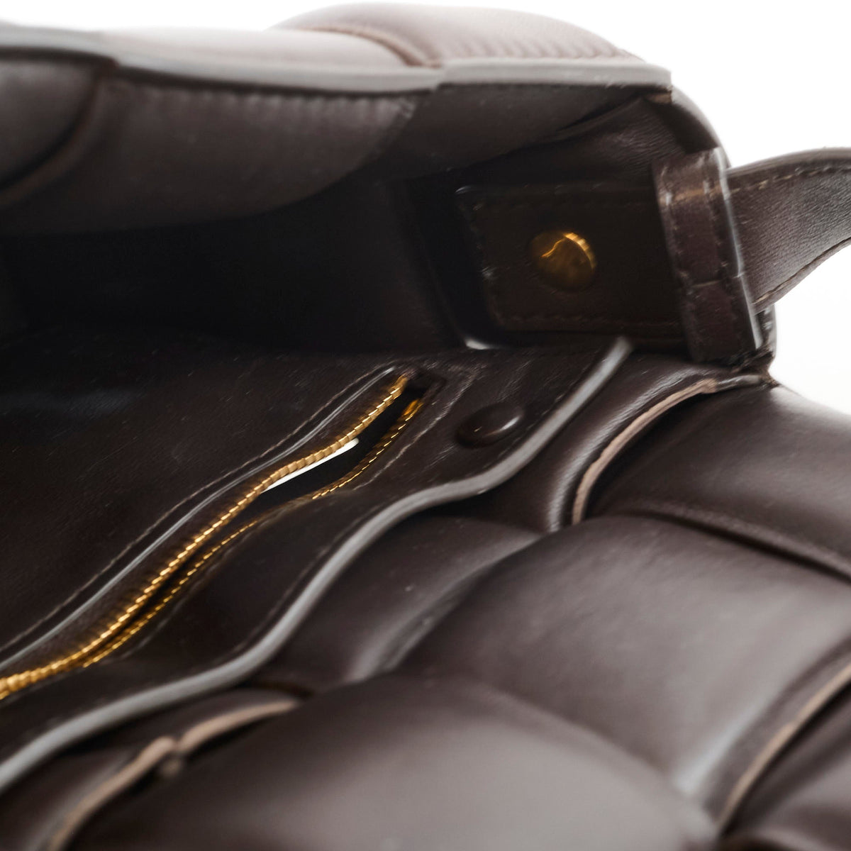 Bottega Veneta Padded Casette Shoulder Bag Brown - photo 14