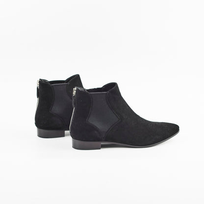Prada Boots Suede Almond Toe Zip New - photo 3