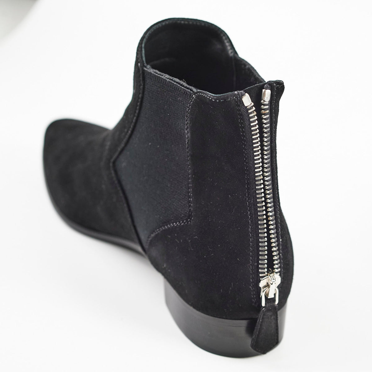 Prada Boots Suede Almond Toe Zip New - photo 6