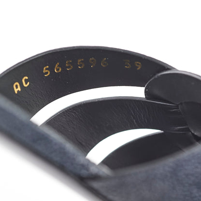 Saint Laurent Tribute Flat Sandal Black New - photo 4