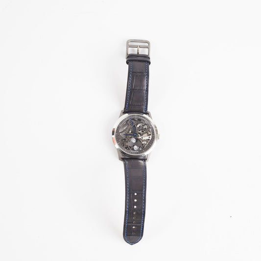 Hermes Slim D'Hermes Watch Squelette Lune 39.5MM Black - photo 2