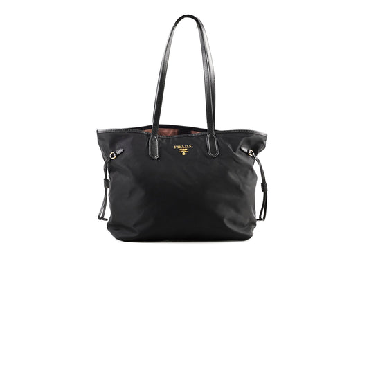 Prada Nylon Tote Bag Black - photo 1