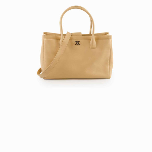 Chanel Caviar Executive Cerf Tote Beige - photo 1