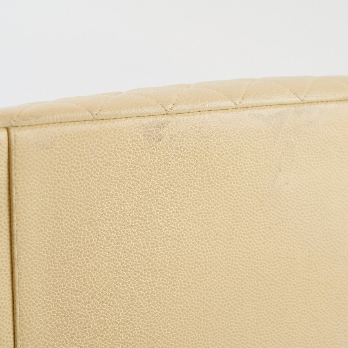 Chanel Vintage Grand Shopping Tote GST Beige Caviar - photo 16