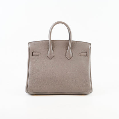 Hermes Birkin 25 Togo Gris Etain - Y Stamp - photo 2