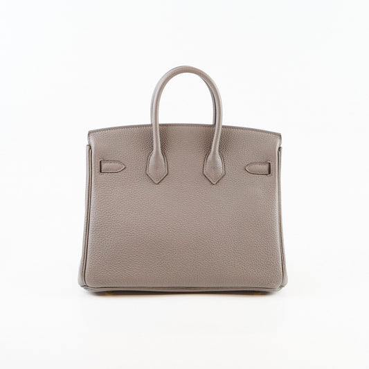 Hermes Birkin 25 Togo Gris Etain - Y Stamp - photo 2