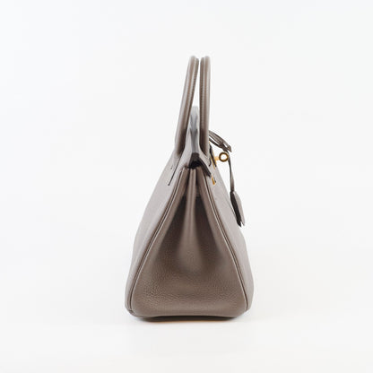 Hermes Birkin 25 Togo Gris Etain - Y Stamp - photo 3