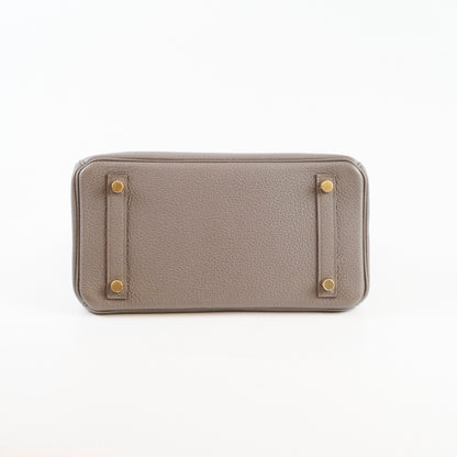 Hermes Birkin 25 Togo Gris Etain - Y Stamp - photo 4
