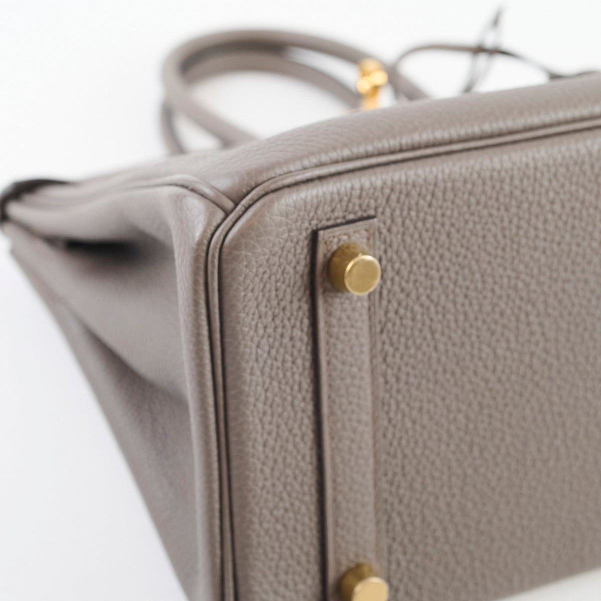 Hermes Birkin 25 Togo Gris Etain - Y Stamp - photo 9