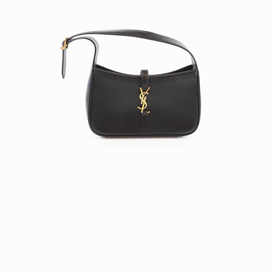 Saint Laurent Le 5 A 7 Hobo Smooth Leather Black - photo 1