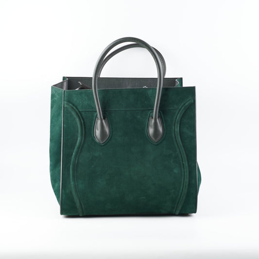 Celine Mini Luggage Green - photo 2
