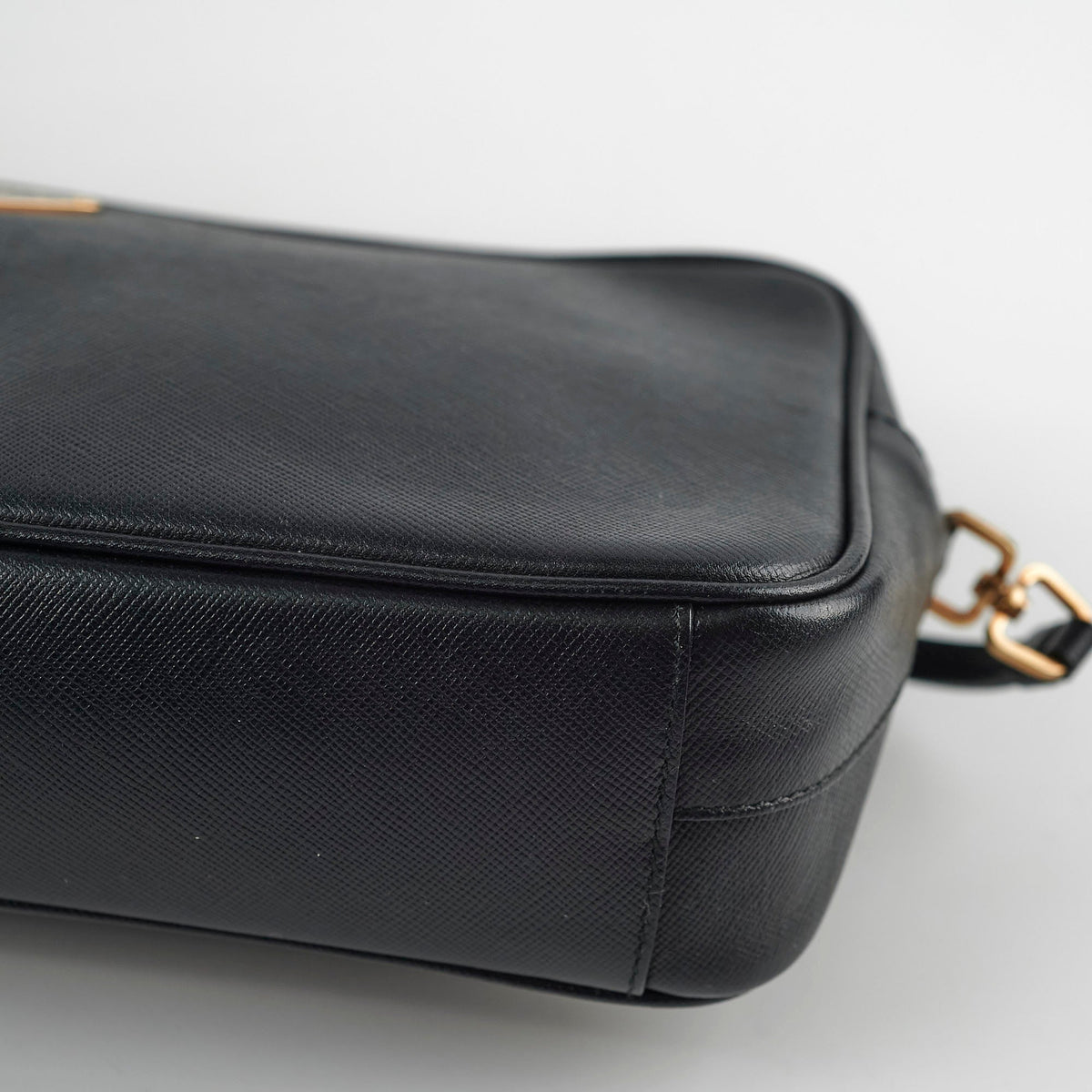 Prada Saffiano Camera Bag Black - photo 6