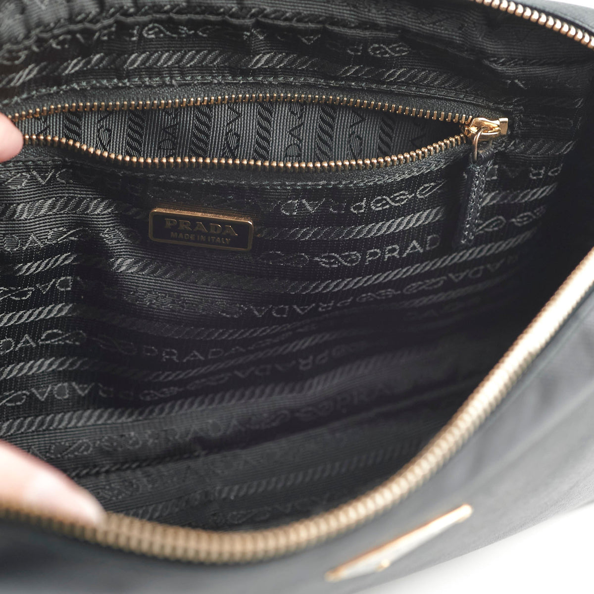 Prada Saffiano Camera Bag Black - photo 5