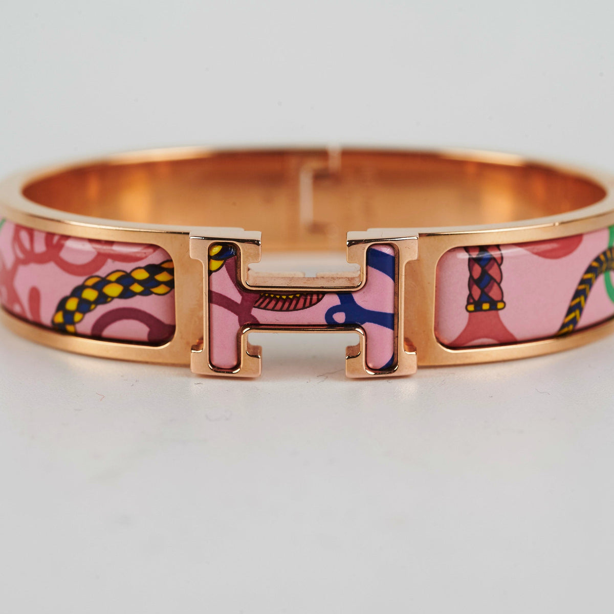 Hermes H Panoplie Equestre Bracelet PM - photo 2