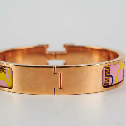 Hermes H Panoplie Equestre Bracelet PM - photo 3
