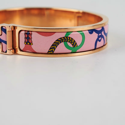 Hermes H Panoplie Equestre Bracelet PM - photo 5