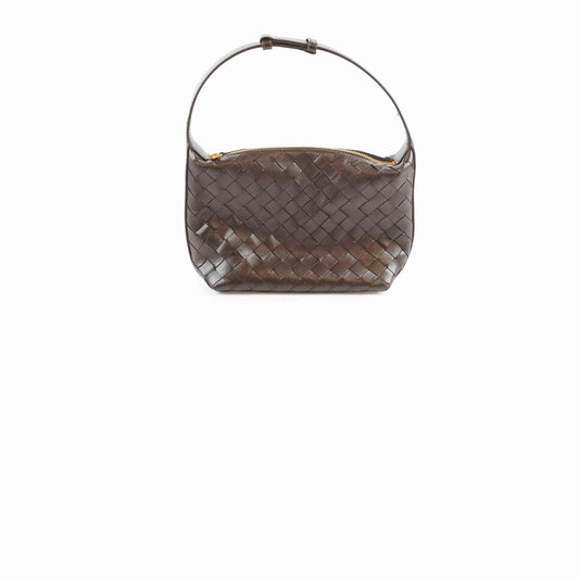 Bottega Venetta Mini Wallace Dark Brown - photo 1