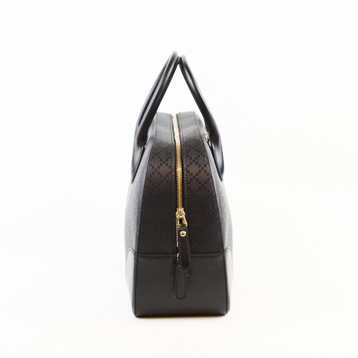 Gucci Black Top Handle Diamante Satchel - photo 2