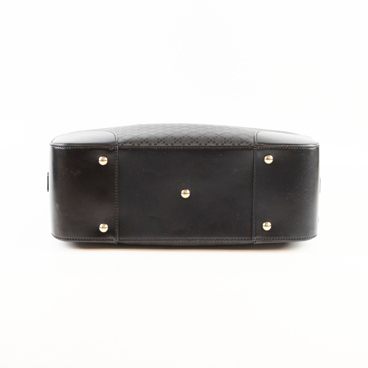 Gucci Black Top Handle Diamante Satchel - photo 5