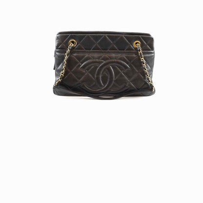 Chanel Timeless Soft Shopping Tote Caviar Black - photo 1
