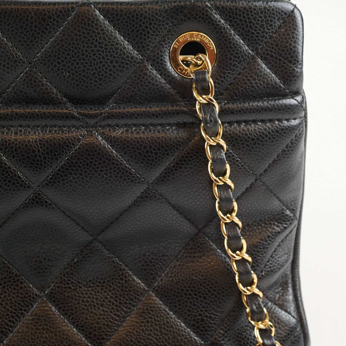 Chanel Timeless Soft Shopping Tote Caviar Black - photo 5