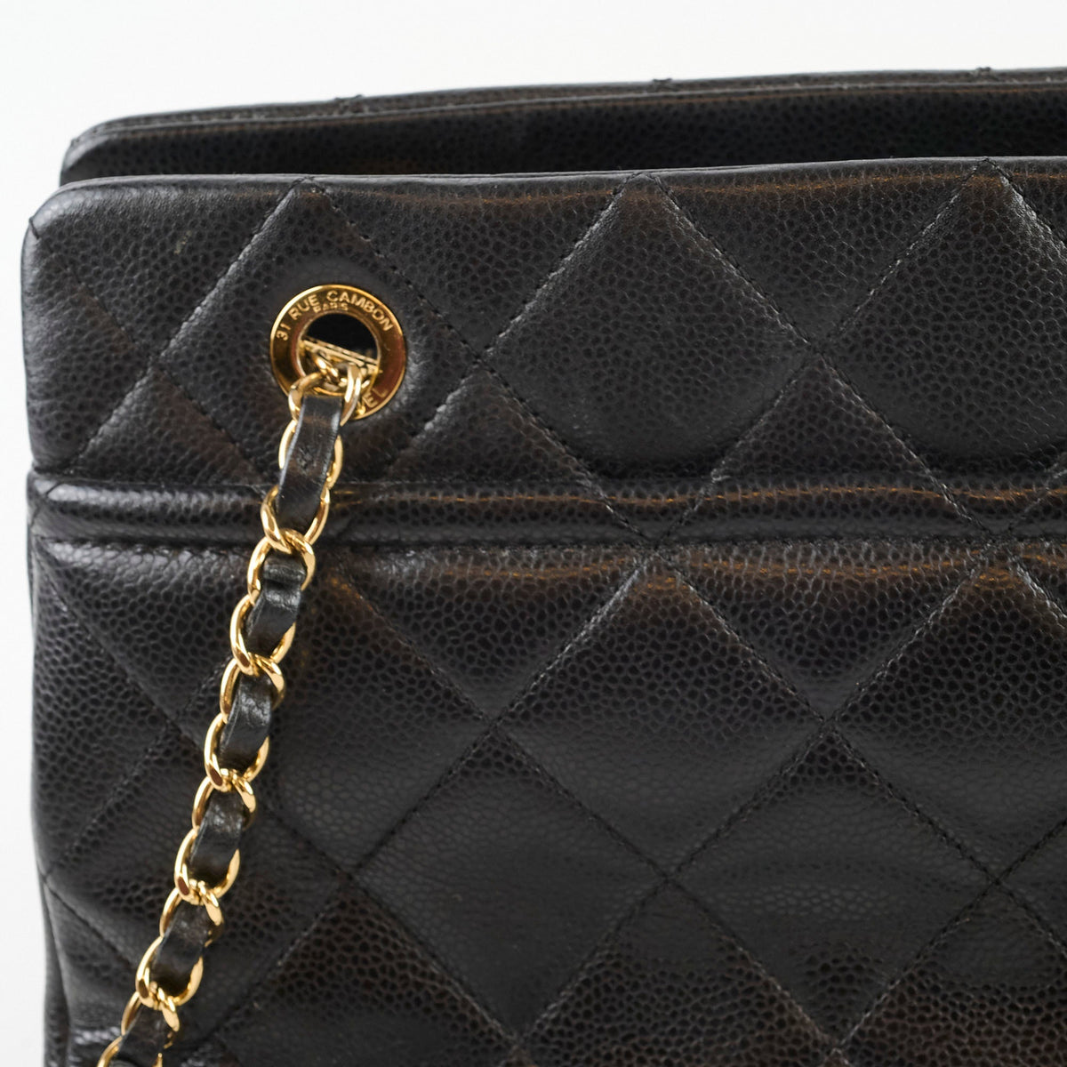 Chanel Timeless Soft Shopping Tote Caviar Black - photo 6