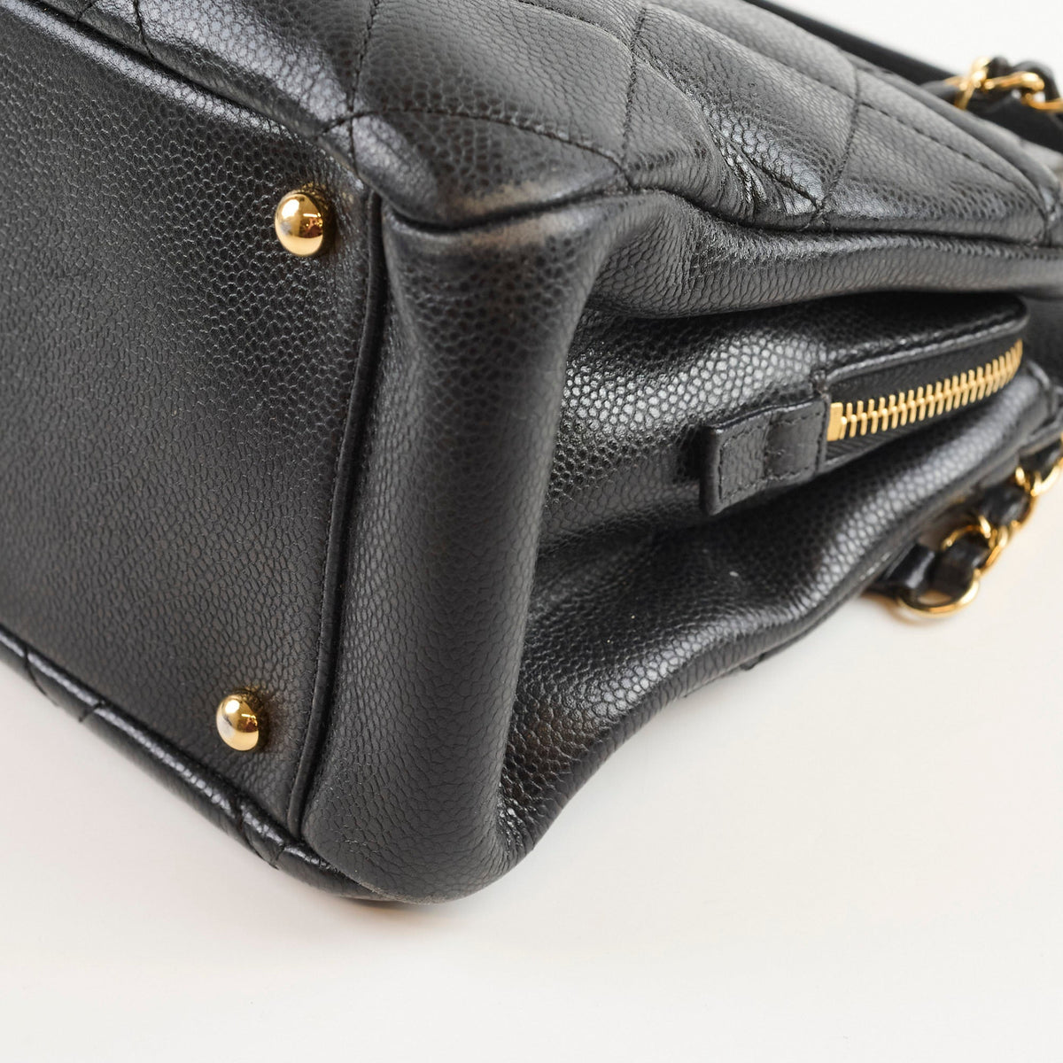 Chanel Timeless Soft Shopping Tote Caviar Black - photo 17