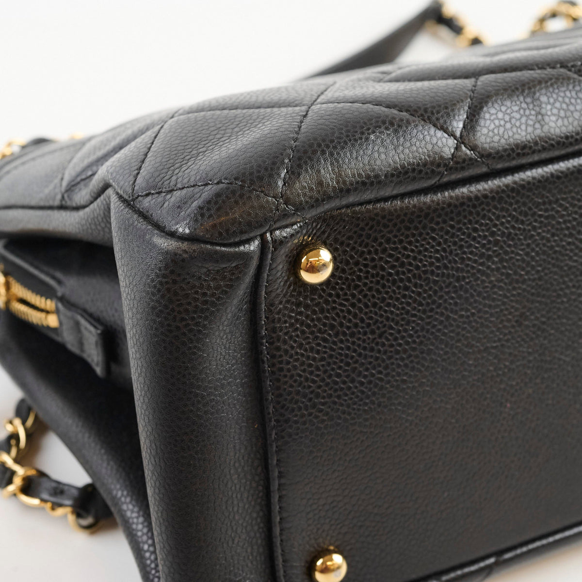 Chanel Timeless Soft Shopping Tote Caviar Black - photo 13