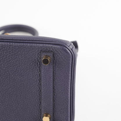 Hermes Birkin 25 Togo Bleu Nuit D Stamp (2019) - photo 10