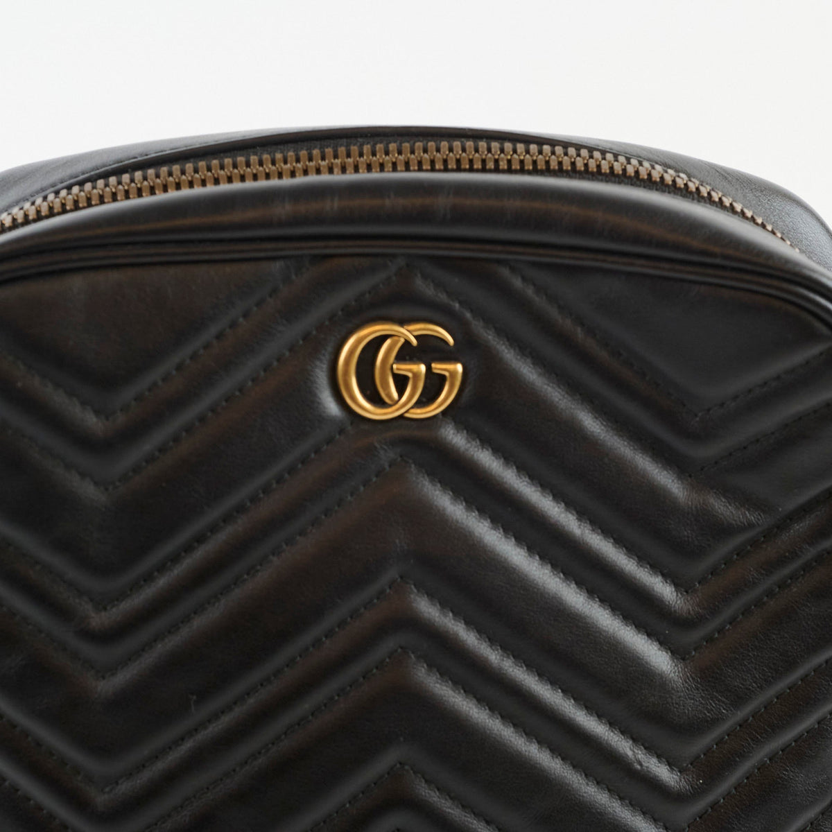 Gucci Medium Marmont Vertical Messenger Bag Black - photo 4