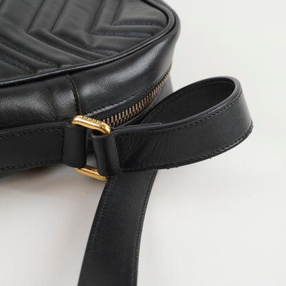 Gucci Medium Marmont Vertical Messenger Bag Black - photo 7