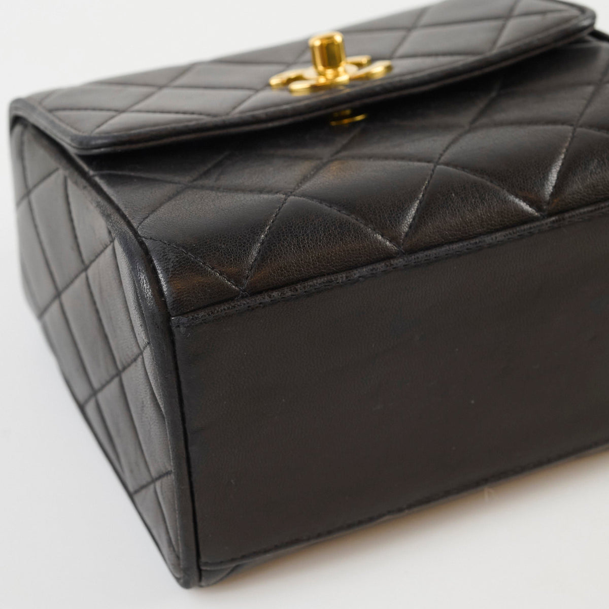 Chanel Vintage Black Square Flap - photo 5