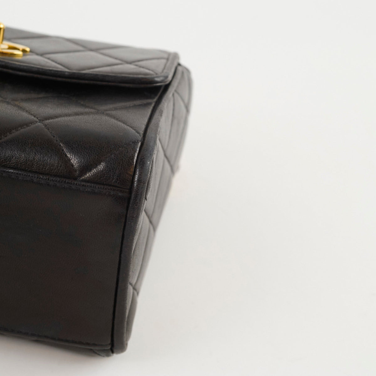 Chanel Vintage Black Square Flap - photo 6
