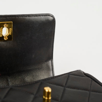 Chanel Vintage Black Square Flap - photo 7