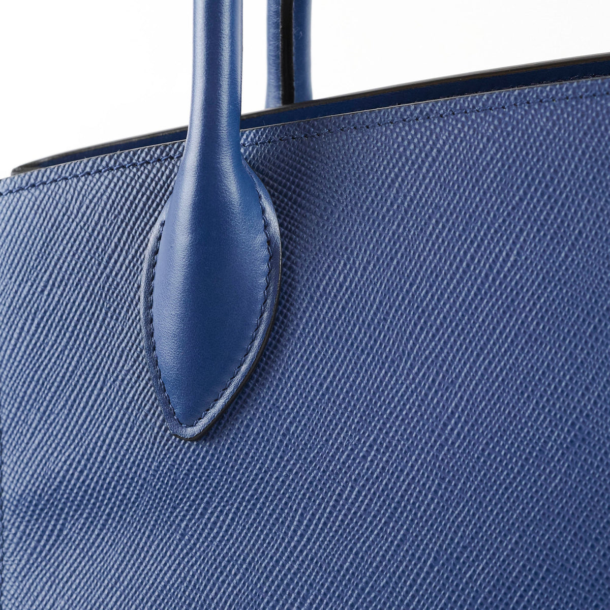 Prada Saffiano Cuir Tote Blue - photo 6