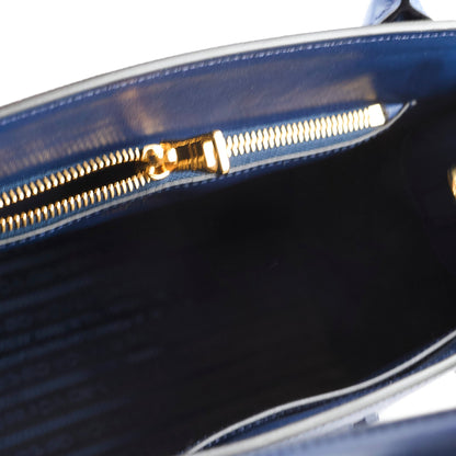 Prada Saffiano Cuir Tote Blue - photo 11