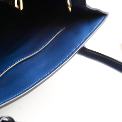 Prada Saffiano Cuir Tote Blue - photo 13