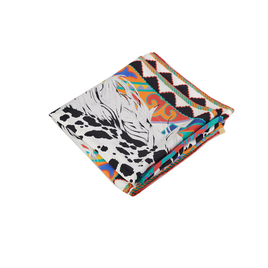 Hermes Carre Twill Apaloosa Des Steppes Silk - photo 1
