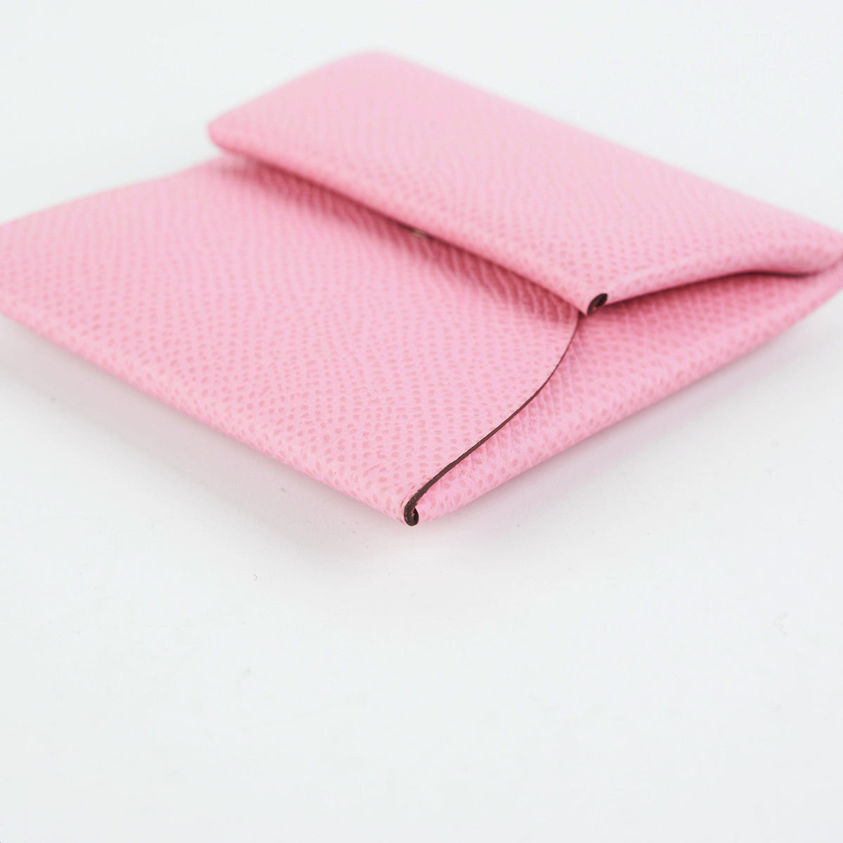 Hermes Light Pink Bastia Coin Purse - photo 6
