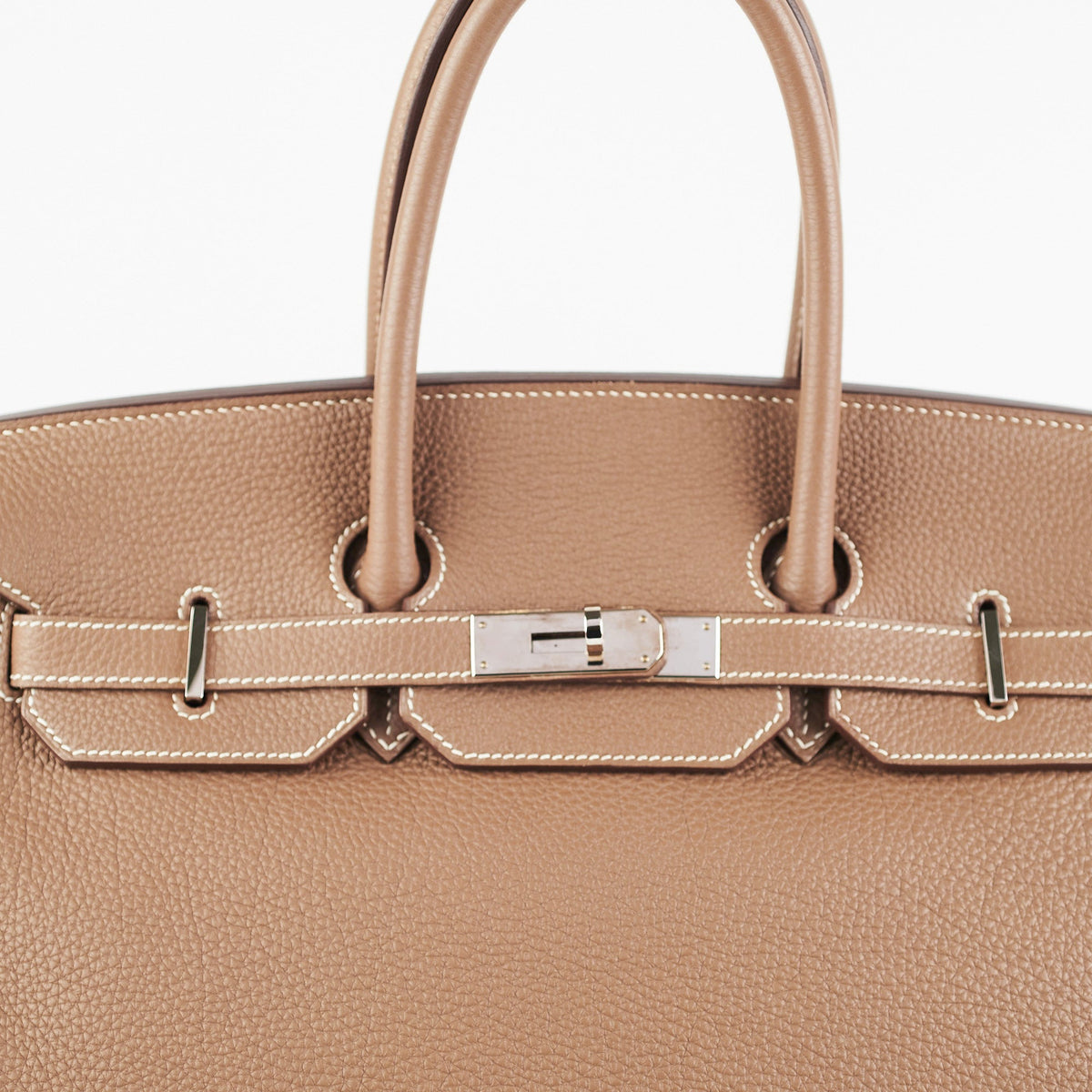 Hermes Etoupe Birkin 35 Togo - R Square Stamp 2014 - photo 14